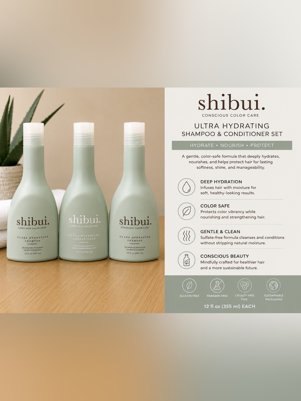 Ultra Hydrating Conditioner — Sage Green